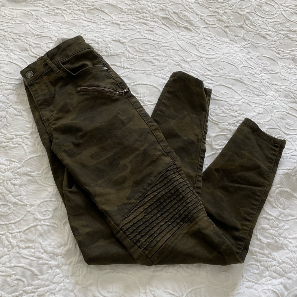 Zara Camo Pattern Jeans